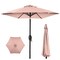 Best Choice Products 7.5ft Heavy-Duty Outdoor Market Patio Umbrella w/ Push Button Tilt, Easy Crank